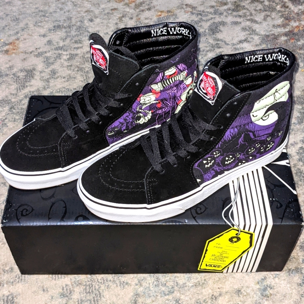 💀💚🎃 Nightmare Before Christmas Vans